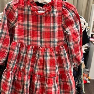 Red Plaid Dress